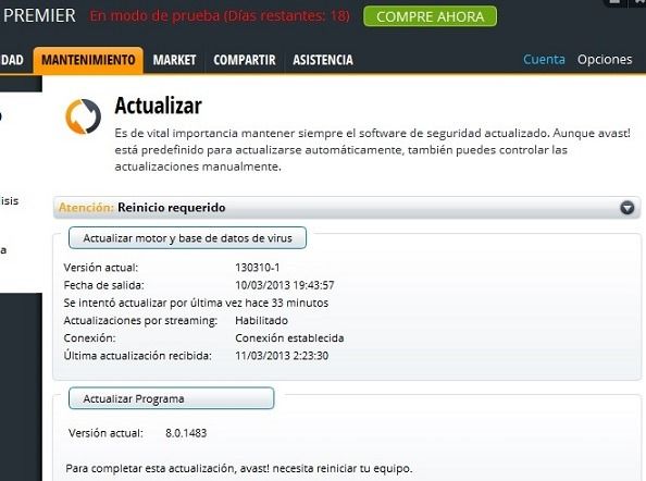 avast premier  8.0.1483